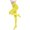 Yellow, variant on Women Pantyhose High Waist Solid Color High Elasticity Skinny Thin Candy Color Anti-slip Cosplay Performance Tights Work Daily Wear Long Stockings