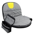 thumbnail image 2 of koolsoo Lawn Mower Seat Cover Riding Tractor Seat Cover Heavy Duty Easy Installation Outdoor with Pockets Seats Protector Replacement Grey Yellow, 2 of 9