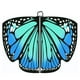 thumbnail image 1 of Rainbow Women Butterfly Wing Shawl With Butterfly Masque Headband Cosplay Costume Props ForB, 1 of 5