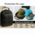 thumbnail image 4 of ZheElen Hats With Eva Hat Storage Box adjustable shoulder For Travel Smooth And Stylish EVA Baseball Cap Bag, 4 of 6
