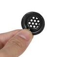 thumbnail image 3 of ibasenice 20Pcs Black Stainless Steel Vent Covers for Shoe Cabinets with Breathable Holes for Air Circulation, 3 of 8