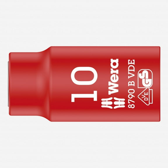 Wera 004954 10 x 3/8" VDE Socket