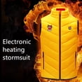 thumbnail image 5 of Herrnalise Heated Vest USB Intelligent Constant Temperature Heated Windproof Plus Size Coat For Children Winter 2 Heated Jacket Coat 3 Temperature Modes, 5 of 6