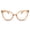 Champagne, variant on Oversized TR-90 Cat Eye Reading Glasses for Women – Narrow-Medium Fit, Durable and Sturdy Frame, Premium Readers, Champagne, +2.75