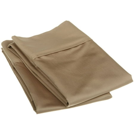 Superior 1200 Thread Count Single-Ply Egyptian Cotton Solid Pillowcase Set