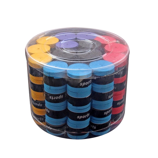 Sywqhk 60 uds., varillas de pescado para raqueta sobre empuñaduras, cinta para envolver bádminton, bandas para el sudor (mezcla) Sywqhk Alta Calidad