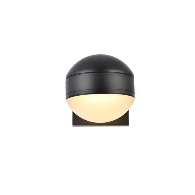 Living District LDOD4011BK Applique Murale LED Intégrée 60W Raine, Noir