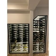 thumbnail image 3 of Vintageview Ww-301-1C Evolution 15" W X 30" H 6 Bottle Wall Mounted Wine Rack - Black, 3 of 3