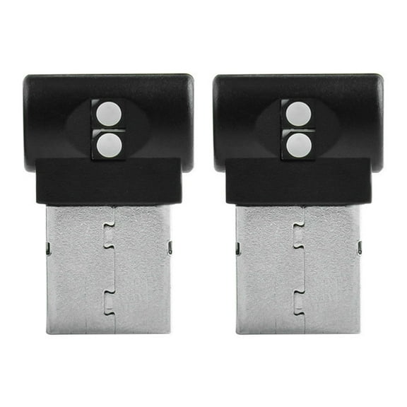 CHICHUMID Mini Usb Lamp Black Abs 2Pcs 0.6In
