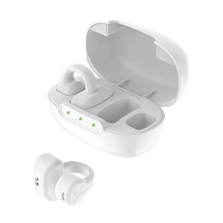 JOGZMZ Bluetooth Headphones Clip-on Bluetooth 5.3 Chip HIFI Sound Quality Long-lasting Battery Life HD Call Smart Noise Reduction