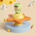 thumbnail image 1 of Suction Cup Spinning Toy Set | Rotating Sensory Fidget Spinner for Bath & Tabletop | Smooth 360° Nylon Bearing, Visual & Auditory Stimulation, Durable Safe ABS Plastic, 4.1" Size, Easy Grip Design, 1 of 6