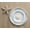 Ocean Blue, variant on 18-Piece Service for 6 Dinnerware Set Triple Layer Glass and Chip Resistant, Lightweight Round Plates and Bowls Set, Winter Frost White