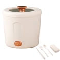 thumbnail image 1 of EastVita Portable Ramen Cooker, Mini Rice Cooker with Button Control, Ceramic Inner Liner, Detachable Power Cord, 1L Capacity, 450W Anti Dry Burning Function Portable Pot, 1 of 8