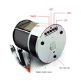 thumbnail image 3 of Digital Alarm Clock Pen Holder, Calendar Alarm Clock Pen Holder LCD Display Timer Mode Black  for Office, 3 of 8