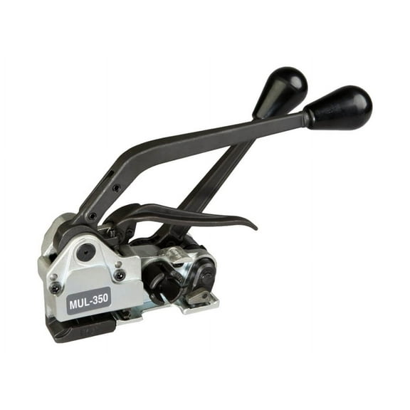 IDL Packaging 5/8" x 200' COMBO Polyester (PET) Strapping Kit, 1400 lbs. Break Strength - Include Consumables for up to 100 Strapping Cycles