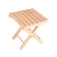 thumbnail image 4 of Tabouret Pliant en Bois, Tabouret Pliant Portable Multifonctionnel pour Extérieur, 4 of 8