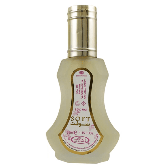 Al-Rehab Soft Eau de Parfum Vaporisateur EDP pour Femmes 1.18 oz / 35 ml Neuf