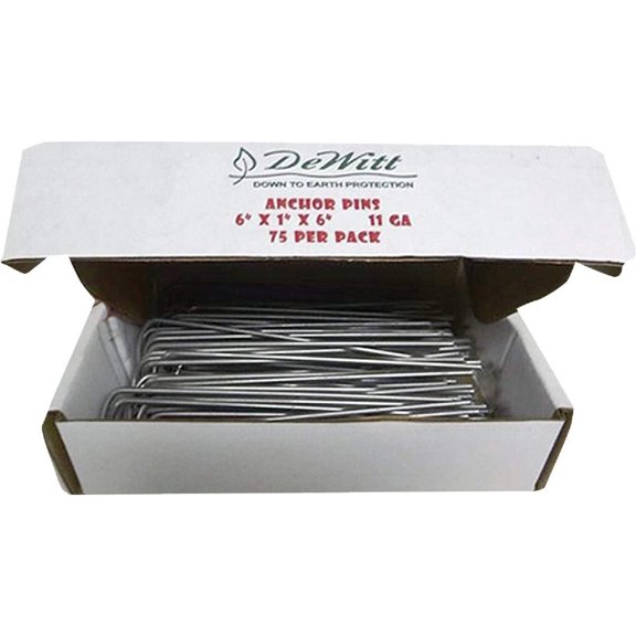 Easy Gardener Dewitt 3-5/8 in. Landcape Anchor Pins 75-Pack - 1 Each