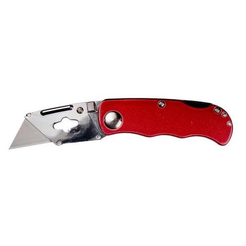 EXCEL 16055 EXCEL FOLDING LOCK BACK UTILITY KNIFE WITH 6 BLADES CARDED