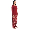 thumbnail image 5 of Fruit of the Loom Christmas Holiday Family Matching Fleece Pajama Sleep Sets, Sizes XS-3XL, 5 of 9