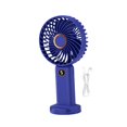 thumbnail image 4 of Mini ventilador portátil de 5 velocidades, ventilador de refrigeración personal, ventilador de escritorio pequeño personal Azul, 4 of 9