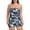 Coconut Tree, variant on Women's and Women's Plus Size Swimwear Bandeau One Piece Boyleg Jumpsuit Bathing Suits , Size Large