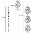thumbnail image 1 of PolarStone Reflective Bird Deterrent Rods And Scary Owls Garden Scarecrow 18pcs, 1 of 4
