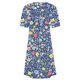 thumbnail image 4 of Vestido Corto para las Mujeres Cuello Redondo Manga Corta Impresa Suéter, Moda Casual Estilo Línea, 4 of 5