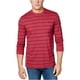 Club Room T-Shirt Basique Teint pour Homme Rouge, Large – image 1 sur 1