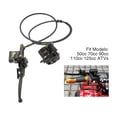 thumbnail image 2 of Left Hydraulic Brake Master Caliper Rear Hand Hydraulic Disc Brake Assembly For Most Dirt Bikes Atv Quad 110Cc 125Cc 140Cc, 2 of 9
