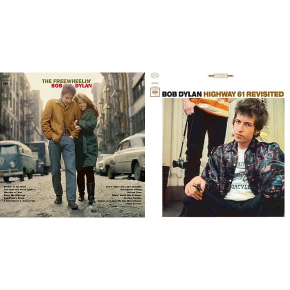 Highway 61 Revisited & Freewheelin Bob Dylan (140G/Dl Code) [LP Vinyl Bundle]