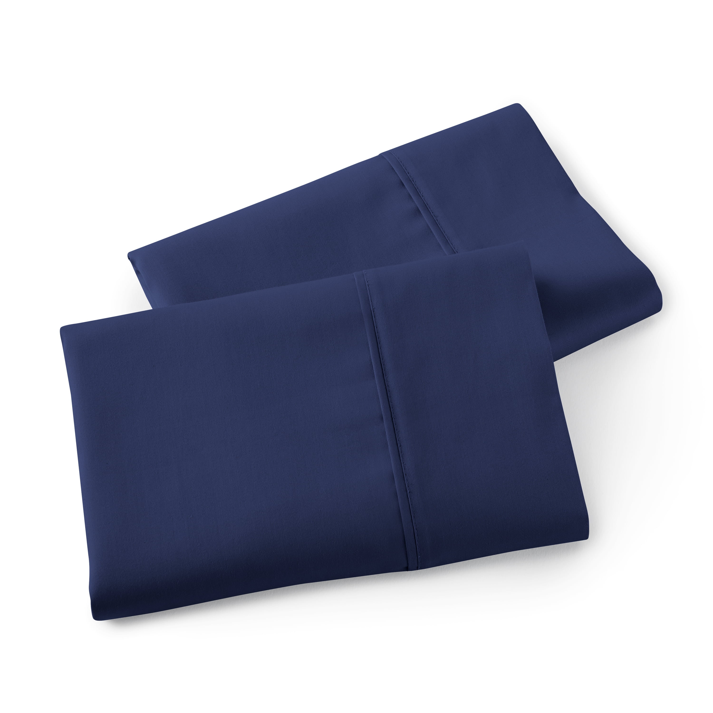 Better Homes & Gardens 2-Piece 300 Thread Count Blue Cove Cotton Sateen Pillowcase Set, Standard/Queen