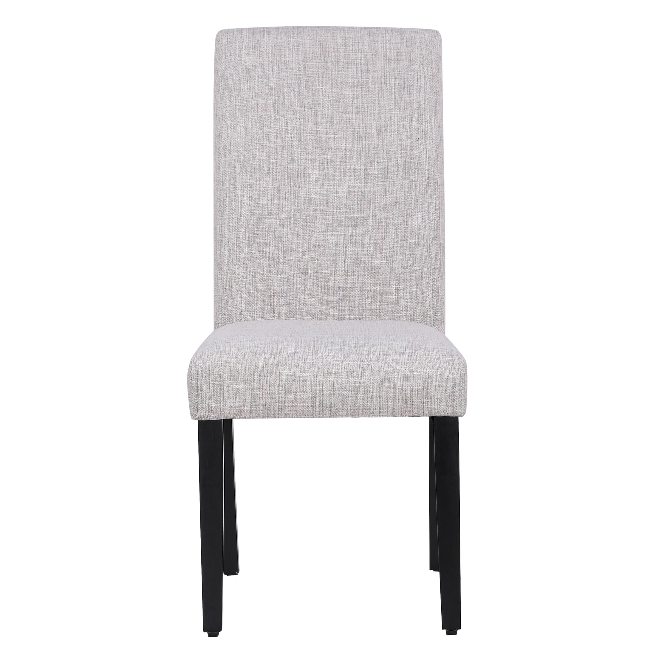 Grandview Upholstered Linen Fabric Dining Chair - 38.6 Light Gray