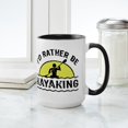 thumbnail image 4 of CafePress - I'd Rather Be Kayaking Large Mug - 15 oz Ceramic Large White Novelty Mug, 4 of 4