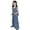 Blue, variant on ZACPNCV Girls Outfits 2 Piece Sleeveless Cami Top and High Waist Wide Leg Long Pants Sets Blue 9-10 Years