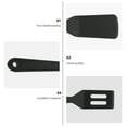 thumbnail image 2 of Monyance Steak Shovels 2Pc Silicone Spatula Set Heat Resistant Nonstick Cooking Turner Rubber Kitchen(10X1.97X0.47Inches), 2 of 11