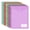 A4 14PCS, variant on KGJQ Clear Poly Envelope Binders Pocket Insert with Hook And Loop Closure, Plastic Documents File Folders with Label Pocket for A4 A5 A6 Size Letter