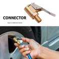 thumbnail image 2 of Adaptador de clip de válvula de bomba de automóvil Suministros para automóviles de latón con rosca macho (sin desinflar) Ndcxsfigh Accesorios para autos y motos, 2 of 9