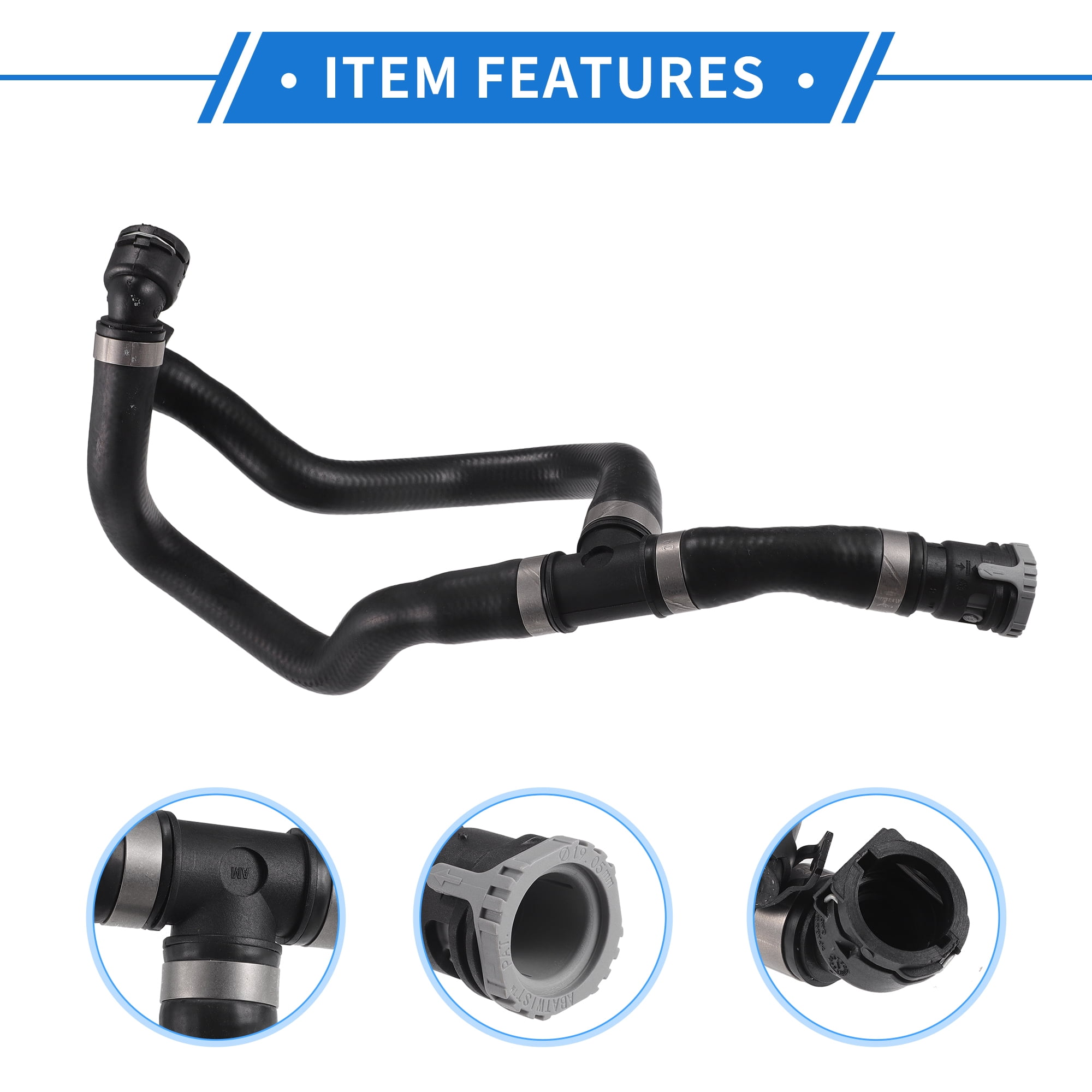 Unique Bargains HVAC Heater Hose for for Ford Escape 2013-2019 for Lincoln MKC 2017-2019