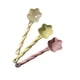 thumbnail image 2 of 3 Piezas Cucharas de Cerámica Cucharas de Sopa Lindas y Creativas para Mujeres Cucharas de Comedor de Color Esmaltado con Mango Largo Retorcido, 2 of 8