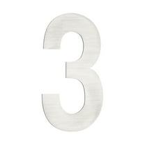 Number 3 Self Adhesive House Address Numbers for Outside 1.97x1.14 inch