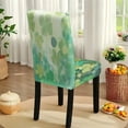 thumbnail image 5 of Xoenoiee Cat Shamrock Print 7 Pcs Table Cloth with Dining Chair Slipcovers Set Rectangle Tablecloth Stretchable Chair Protector Cover St. Patrick's Day Decoration Home Kitchen Dining Room Decoration, 5 of 6