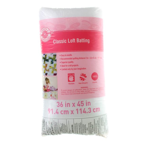 MICHAELS Classic Loft Batting by Loops & Threads™