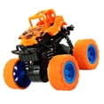 thumbnail image 3 of Coche todoterreno de juguete con doble inercia, simulación a prueba de vibraciones, modelo para niños, color naranja, 3 of 12