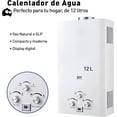 thumbnail image 2 of Calentador Eléctrico Bluelander para Hogar 12 Litros, Boiler de Paso, Boiler Eléctrico, Calentador de Agua, 2 of 5