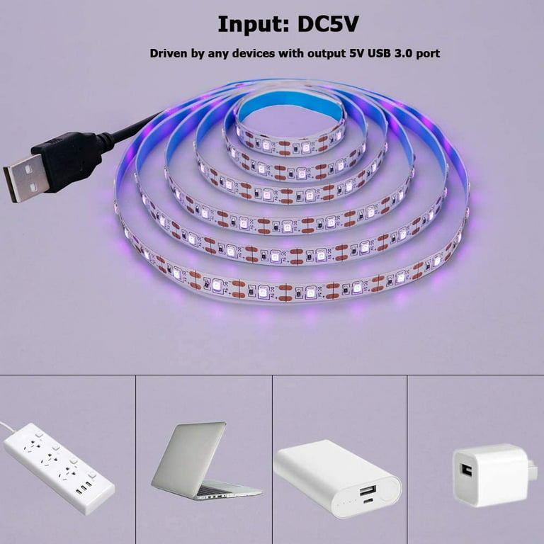 Kit lampe de culture LED sous éclairage artificiel Lampe LED UV 36W - 12  capsules
