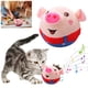 thumbnail image 5 of Juguete Peluche Likrtyny para Gatos Cerdo Rojo Sonriente Interactivo, 5 of 9