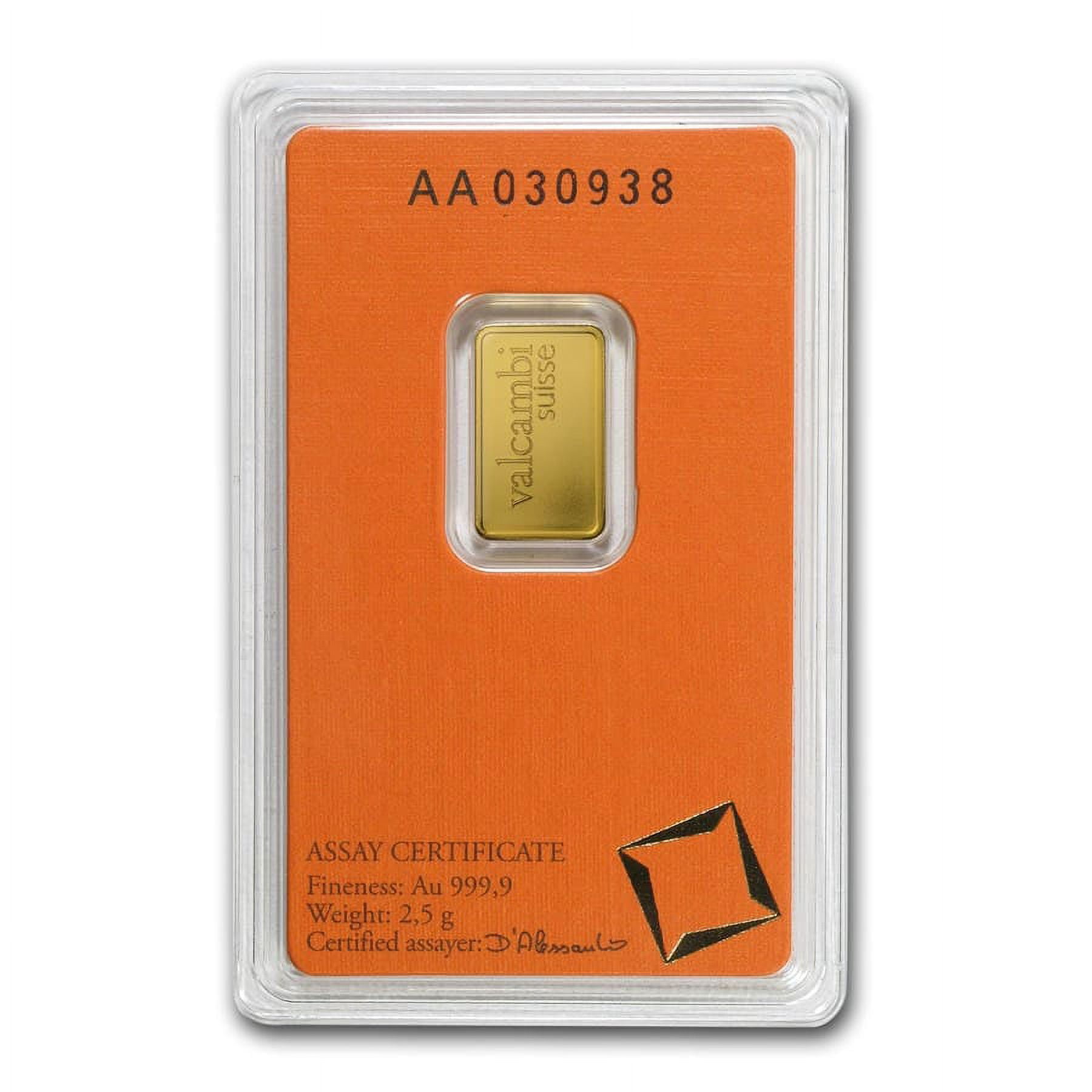2.5 gram Gold Bar - (In Assay)
