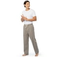 thumbnail image 2 of Fruit of the Loom Men's and Big Men's Soft Brushed Woven Sleep Pant, Sizes S-6XL & LT-3XLT, 2 of 8