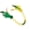 Yellow, variant on Feather Cat Teaser Toy with Elastic String and Catnip Ball, Interactive Pet Teething Stick for Chewing and Self-Play Exercise for Indoor Kittens and Adult Cats - Pink